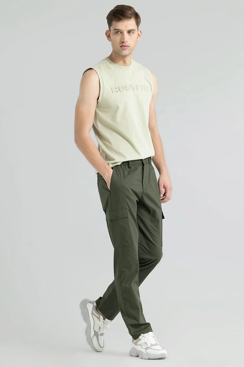 سنيتش Everett Olive Cargo Pant